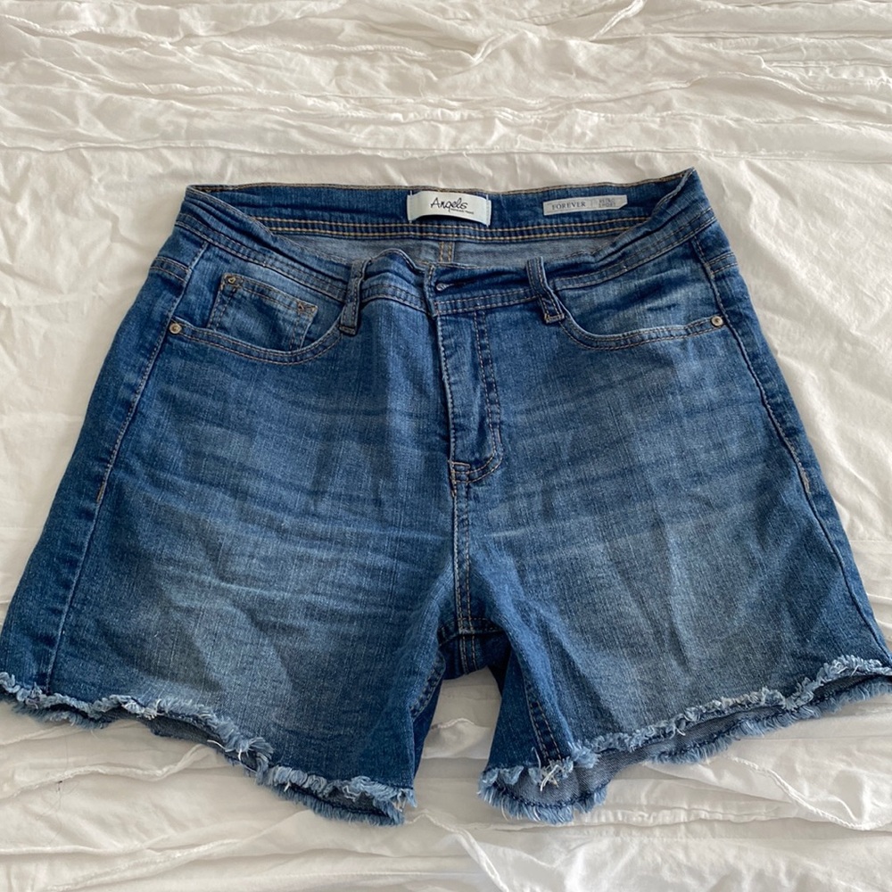 Angels forever young jean shorts